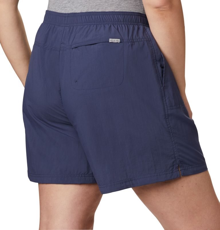 Pantaloni Scurti Columbia Sandy River Dama Bleumarin | Plus Size PGZQAS781